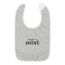 Load image into Gallery viewer, Grey baby bib
