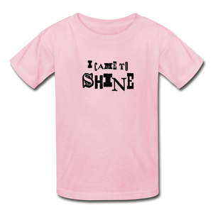 I Came To Shine Ultra Cotton T-shirt - light pink